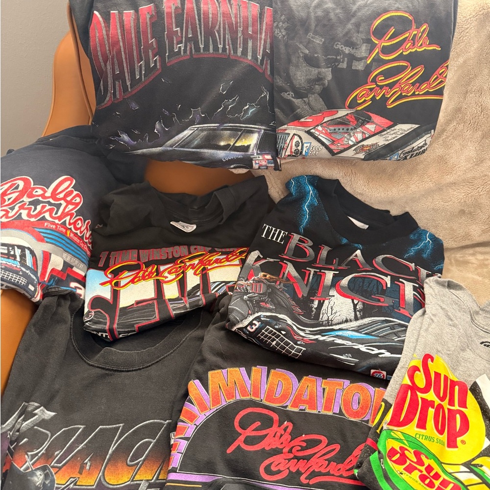 Vintage Dale Earnhardt T-Shirts Assortment sz Large